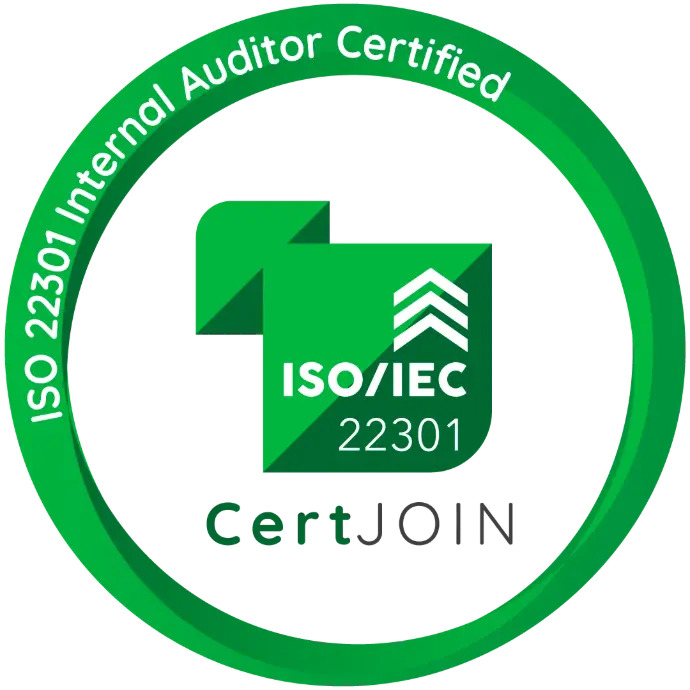 Curso Auditor Interno ISO 22301 con Certificación Internacional