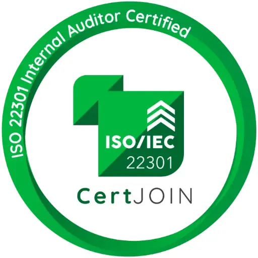 Curso Auditor Interno ISO 22301 con Certificación Internacional