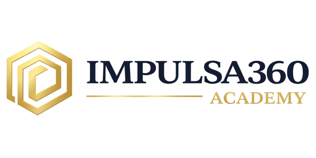 Logo oficial de Impulsa360 Academy plataforma internacional de certificación profesional