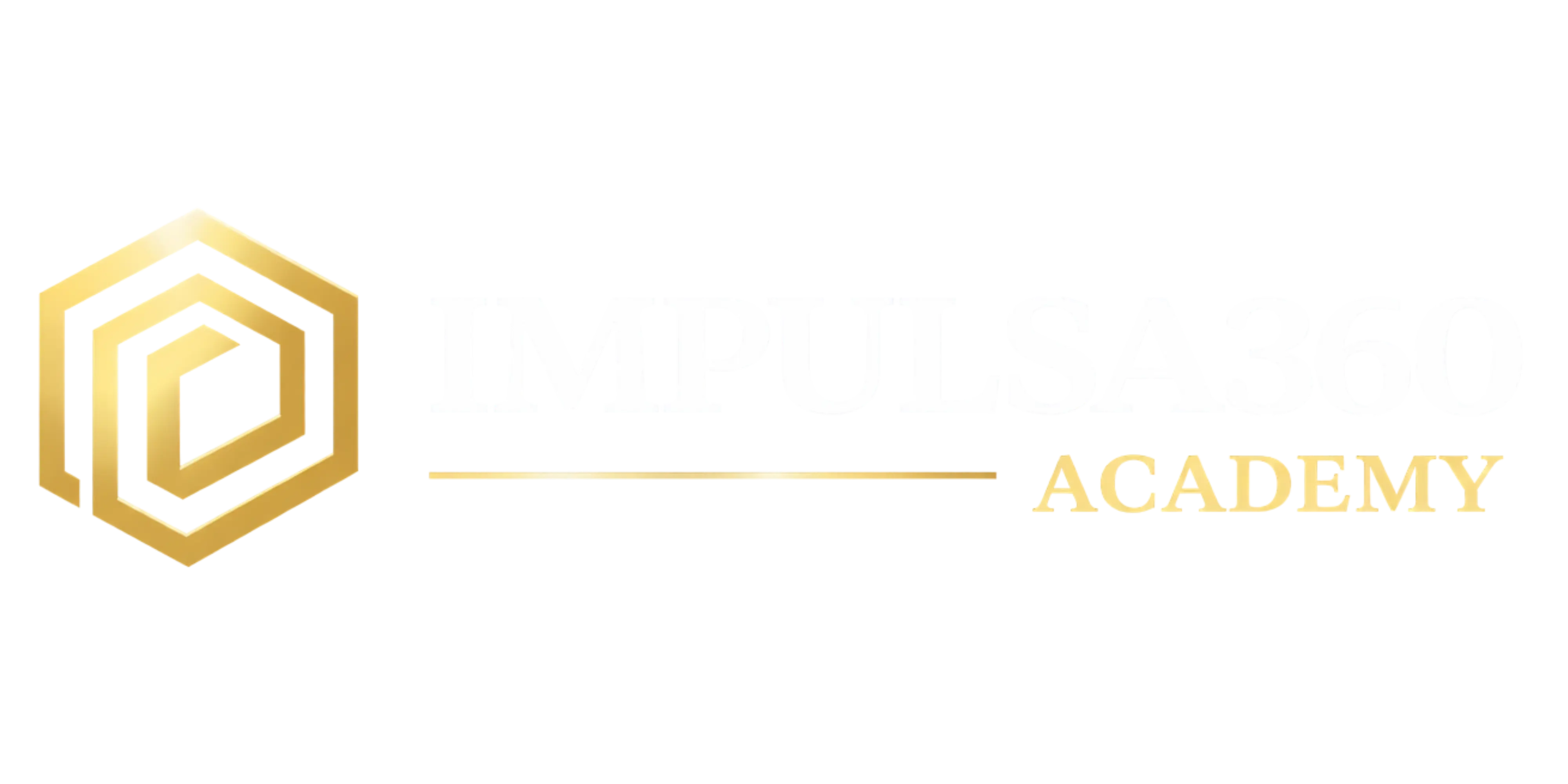 Logo de Impulsa 360 Academy en versión fondo oscuro, academia especializada en certificaciones internacionales ISO y tecnología