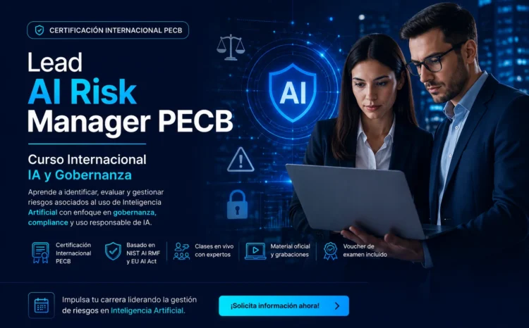 Lead AI Risk Manager PECB | GEstión de Riesgos en IA