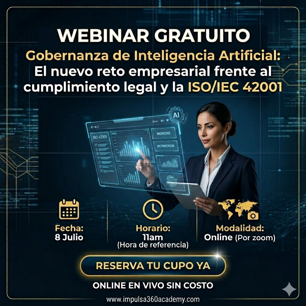 Webinar Gratuito Gobernanza de IA
